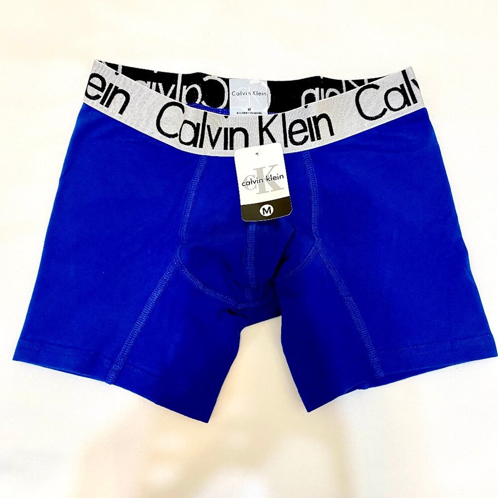 CALVIN KLEIN BRAND NEW WITH TAGS TRUNKS UNDERWEAR BLUE COLOR SIZE MEDIUM